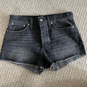 Madewell relaxed denim shorts